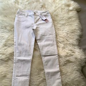 White jegging pants cad size 5, US size 4, new